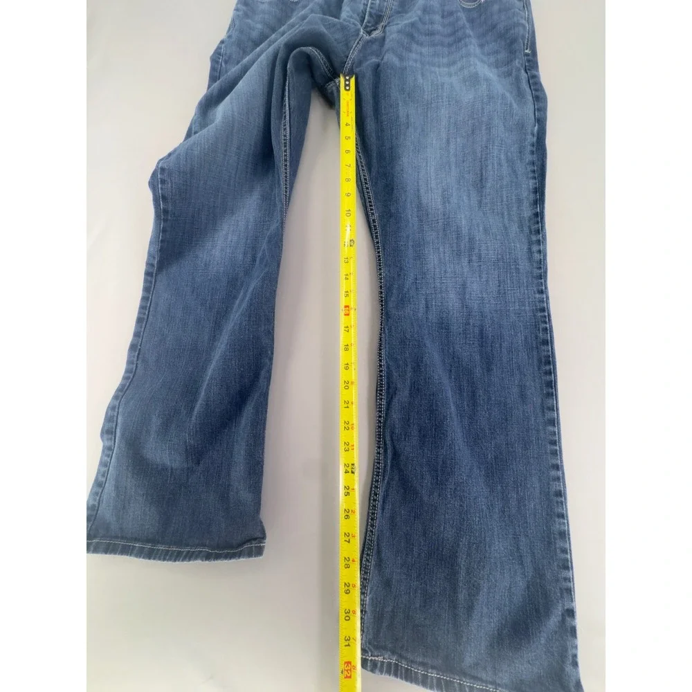 Cinch Carter 2.4 Men Relaxed Bootcut Jeans Blue Medium Wash 40x34 MB71934005